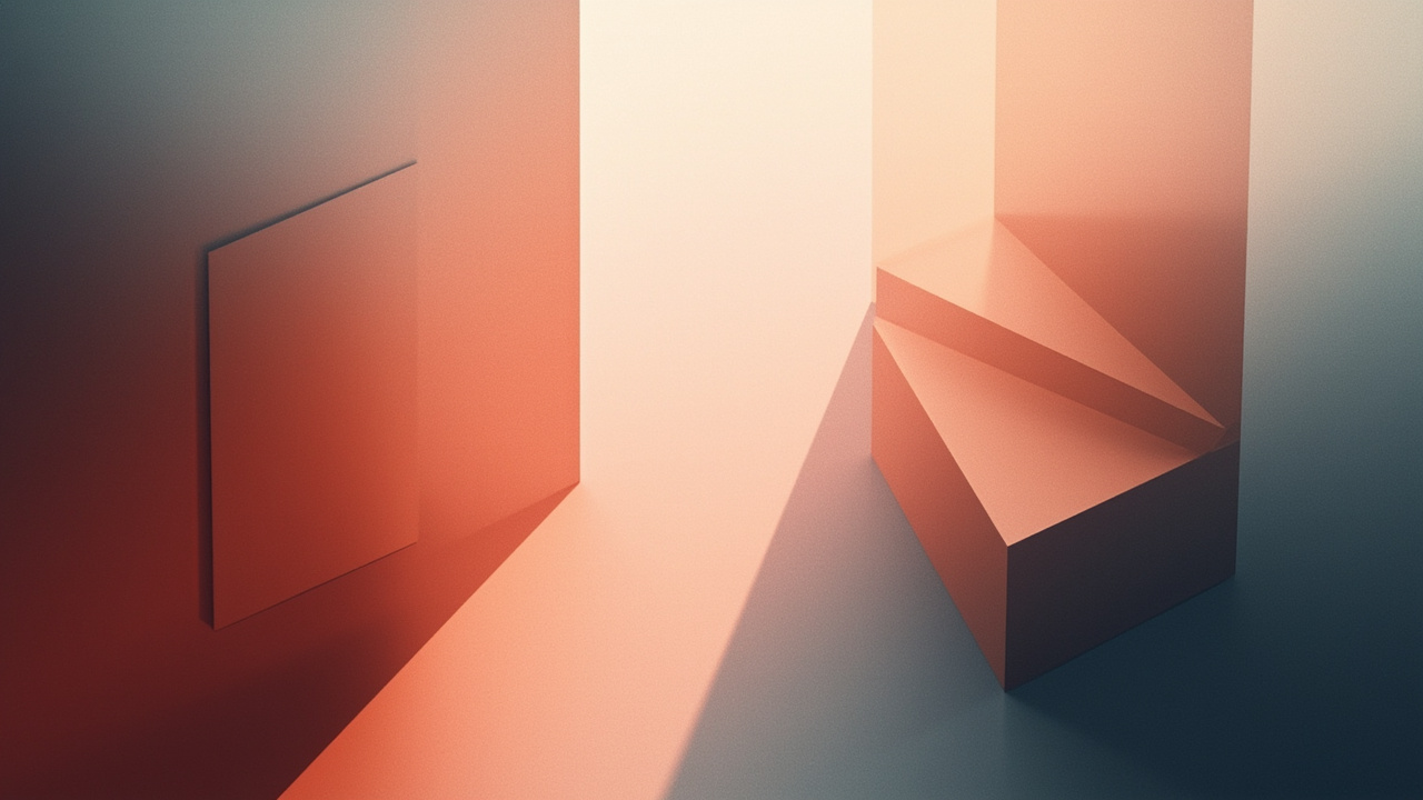 Abstract editorial illustration accompanying “Setting the Terms: Building Healthy Boundaries in Online Mistress Companionship”.